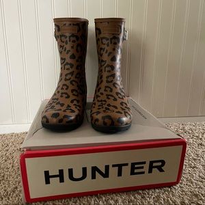 Limited Leopard Hunter Boots